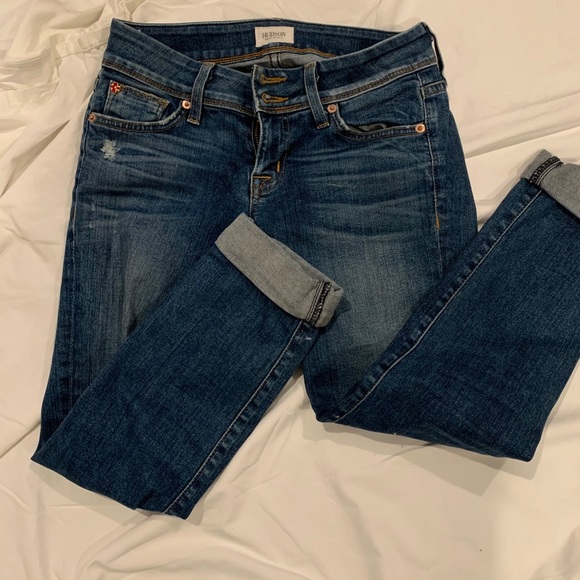 Hudson Jeans Denim - Hudson cropped/rolled jeans - size 24